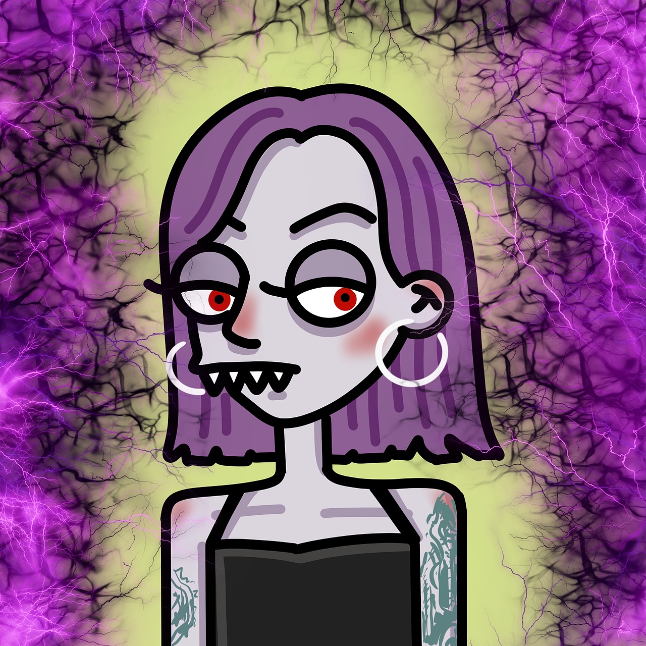 《红眼病百人斩斩斩》（图ZMjcxOTE1MjI4） - 艺术插画 - 站酷设计师毛毛毛毛密密麻麻原创素材 - 站酷ZCOOL