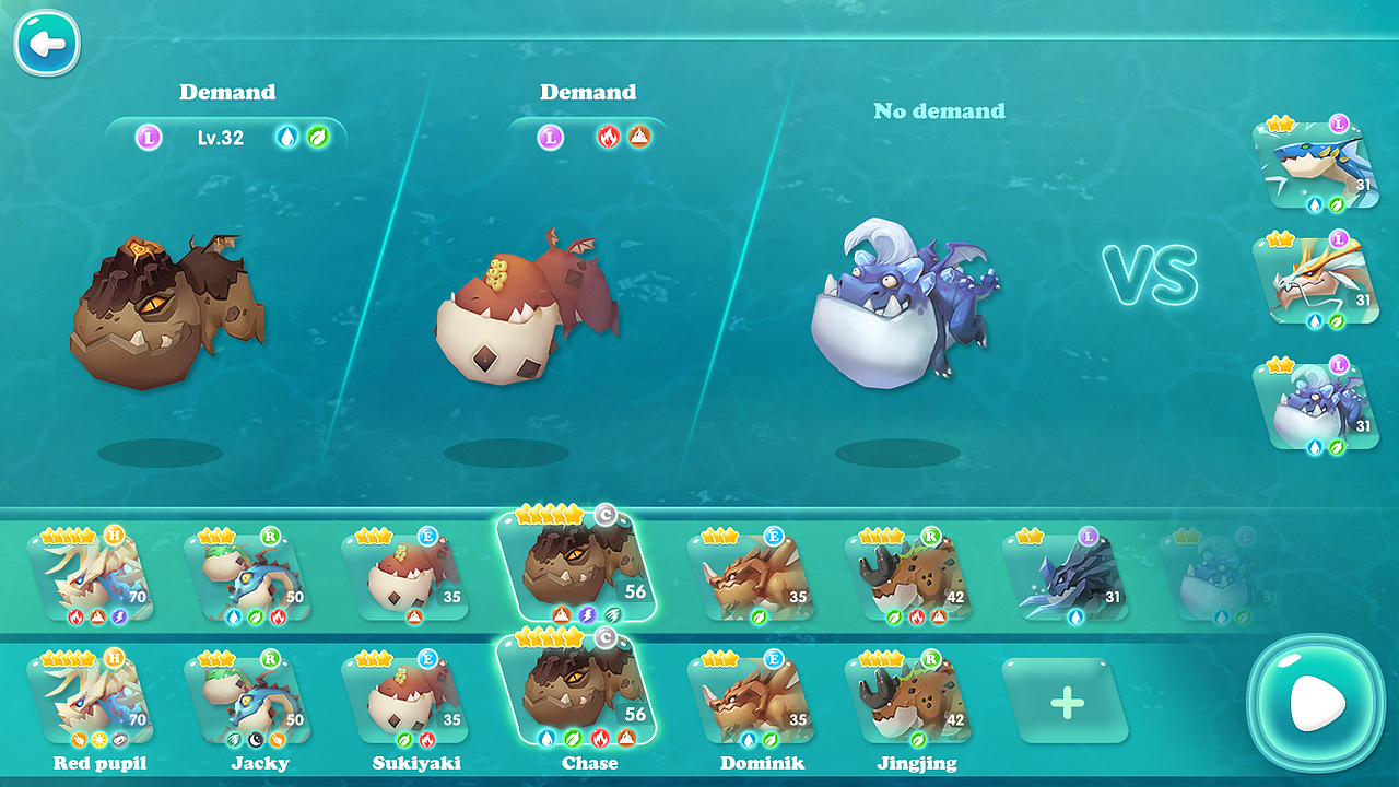 R2 Games项目作品-《Dragon Pals》休闲版风格（2017）