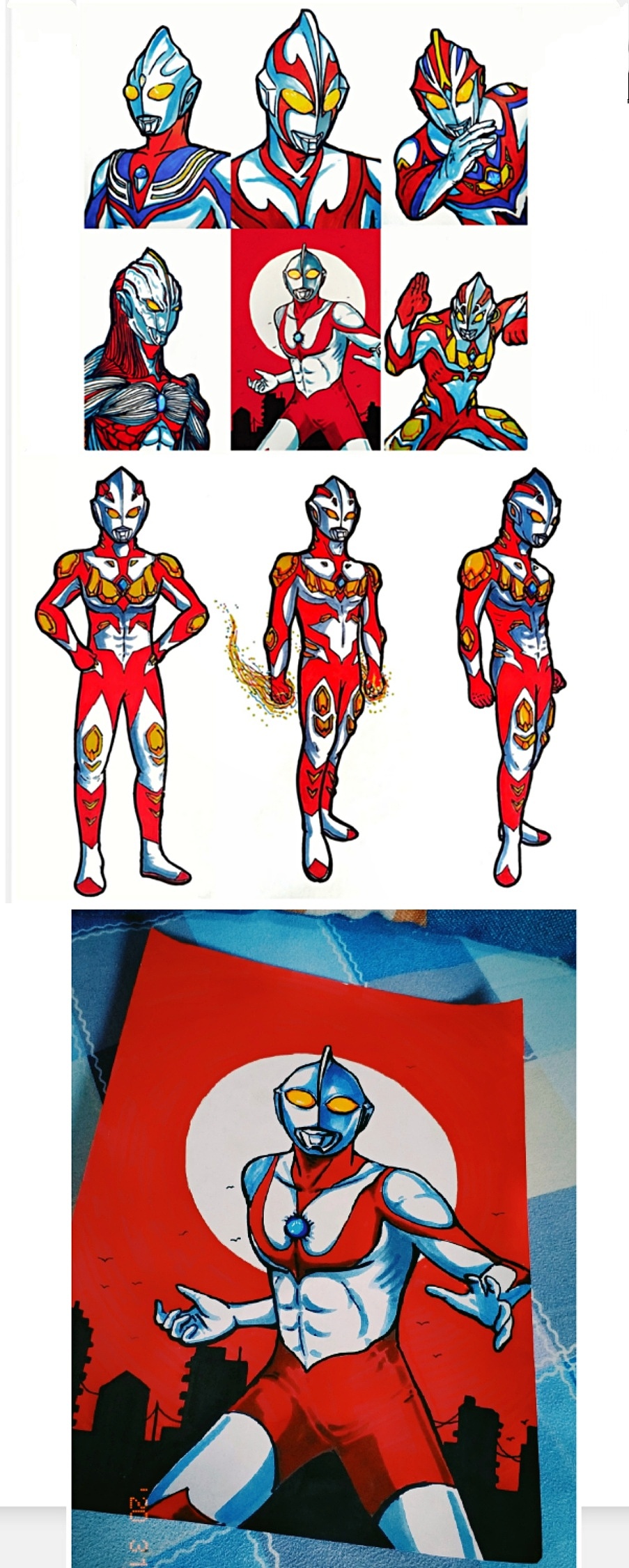 奥特曼（图ZMjAyOTMwOTI4） - 创作习作 - 站酷设计师蒲青空原创素材 - 站酷ZCOOL