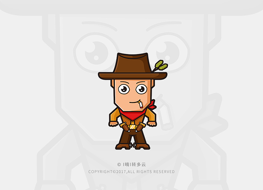 卡通形象设计 - 02（图ZOTM2ODQ2MDg=） - IP形象 - 站酷设计师泷霏LONGFEI原创素材 - 站酷ZCOOL