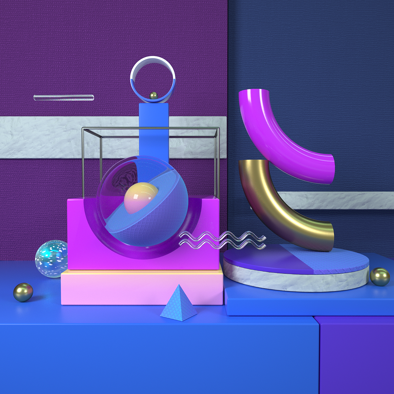 OC静物场景临摹