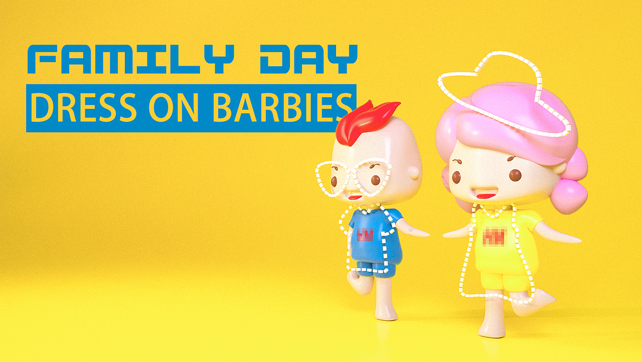 DRESS ON BARBIES（图ZMTQzOTQ3NTA4） - 其他三维 - 站酷设计师RAY了RAY了原创素材 - 站酷ZCOOL