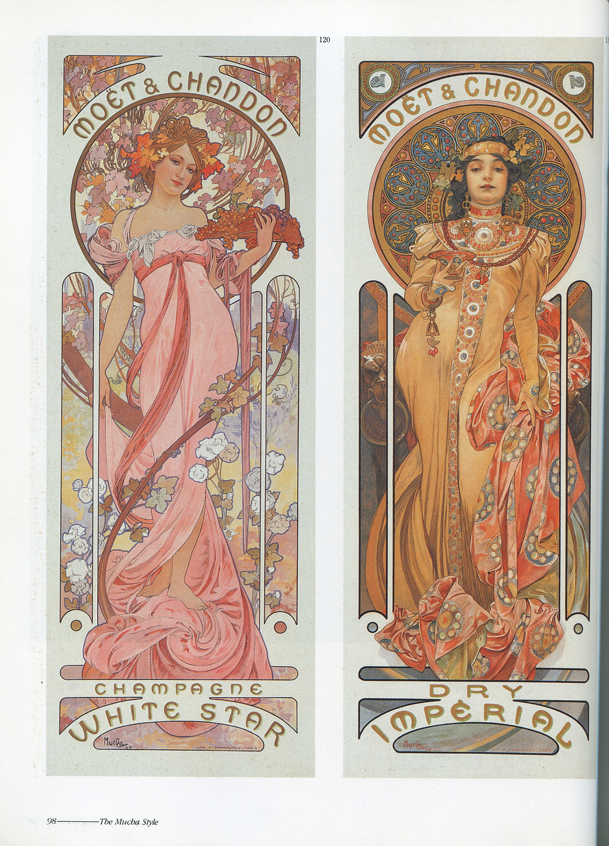 穆夏大师作品临摹——过程