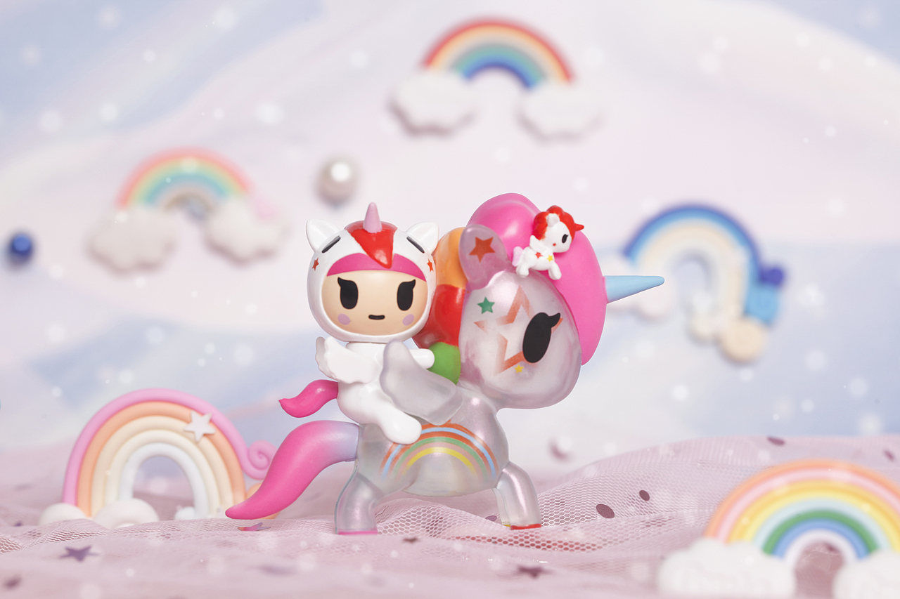 独角兽家族第八代盲盒摄影