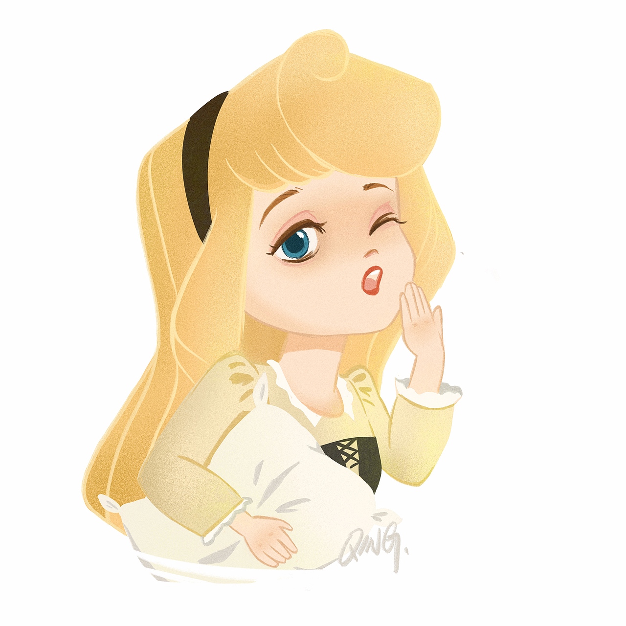 萌版迪士尼的公主们