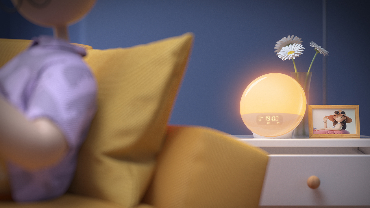 C4D动态设计 丨 唤醒闹钟