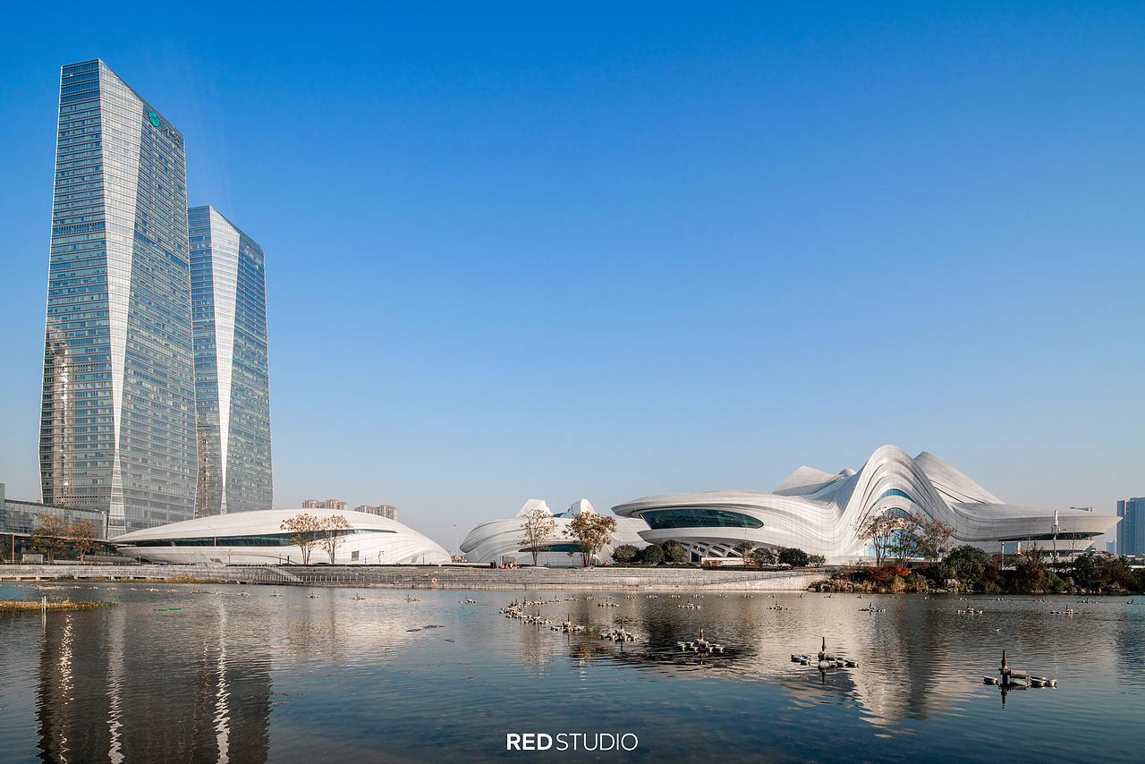 建筑摄影长沙梅溪湖国际文化艺术中心