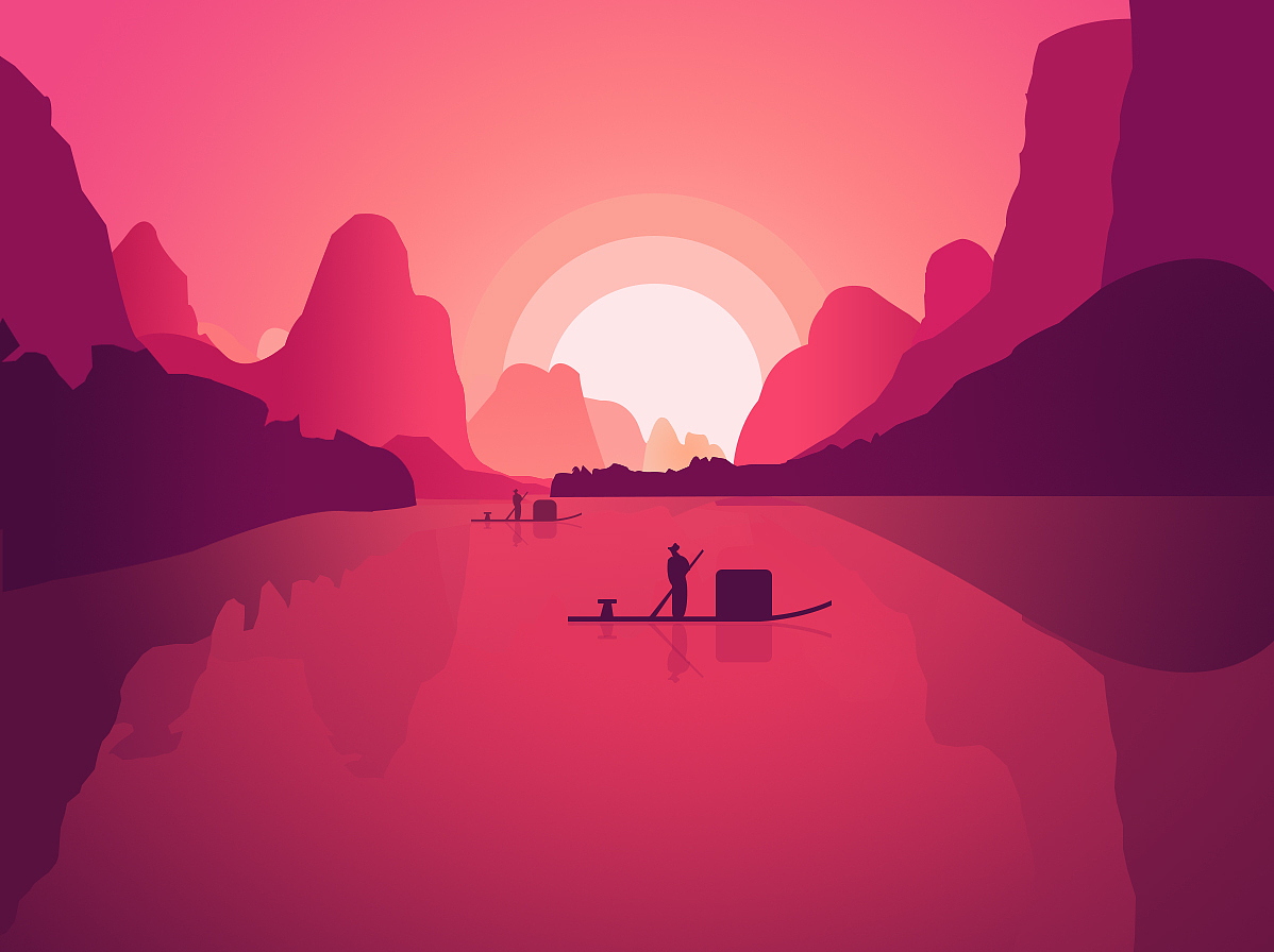 风景画（图ZNzg2MTQ1MjQ=） - 其他UI - 站酷设计师scottwoo原创素材 - 站酷ZCOOL