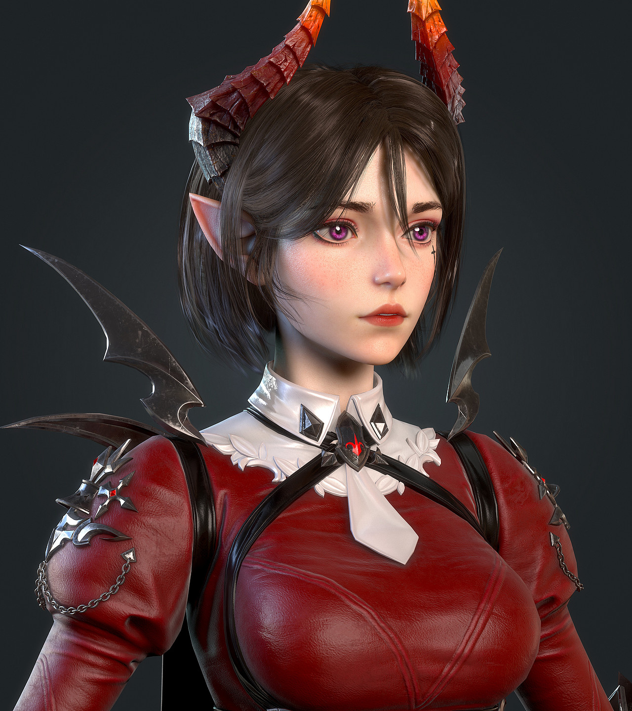 李老师-次时代游戏班女性课堂案例（图ZMjExMDk4MTQ4） - 人物/生物 - 站酷设计师翼次方CG原创素材 - 站酷ZCOOL