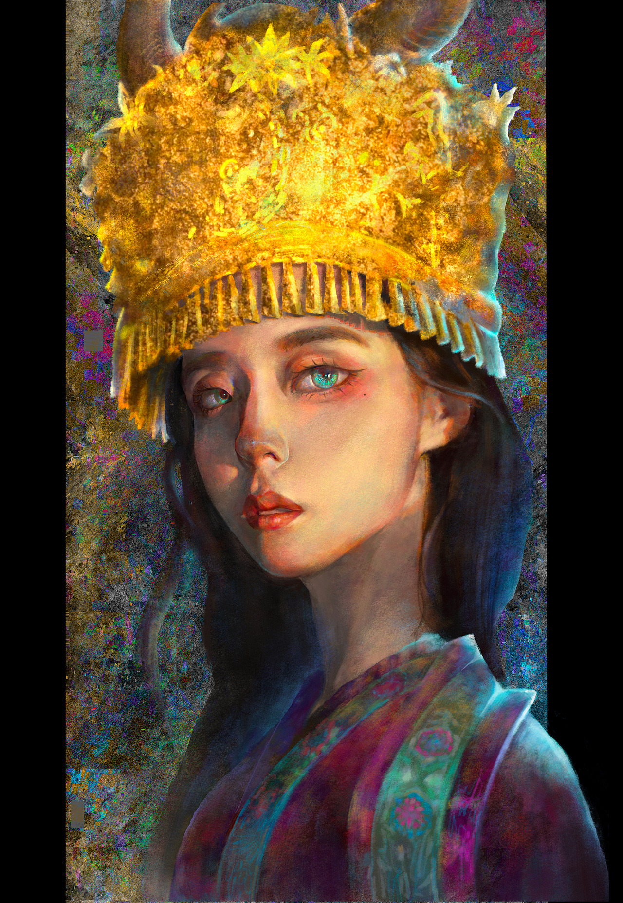 苗疆仕女（图ZMzA0Njk4Njg4） - 创作习作 - 站酷设计师雾霾年原创素材 - 站酷ZCOOL