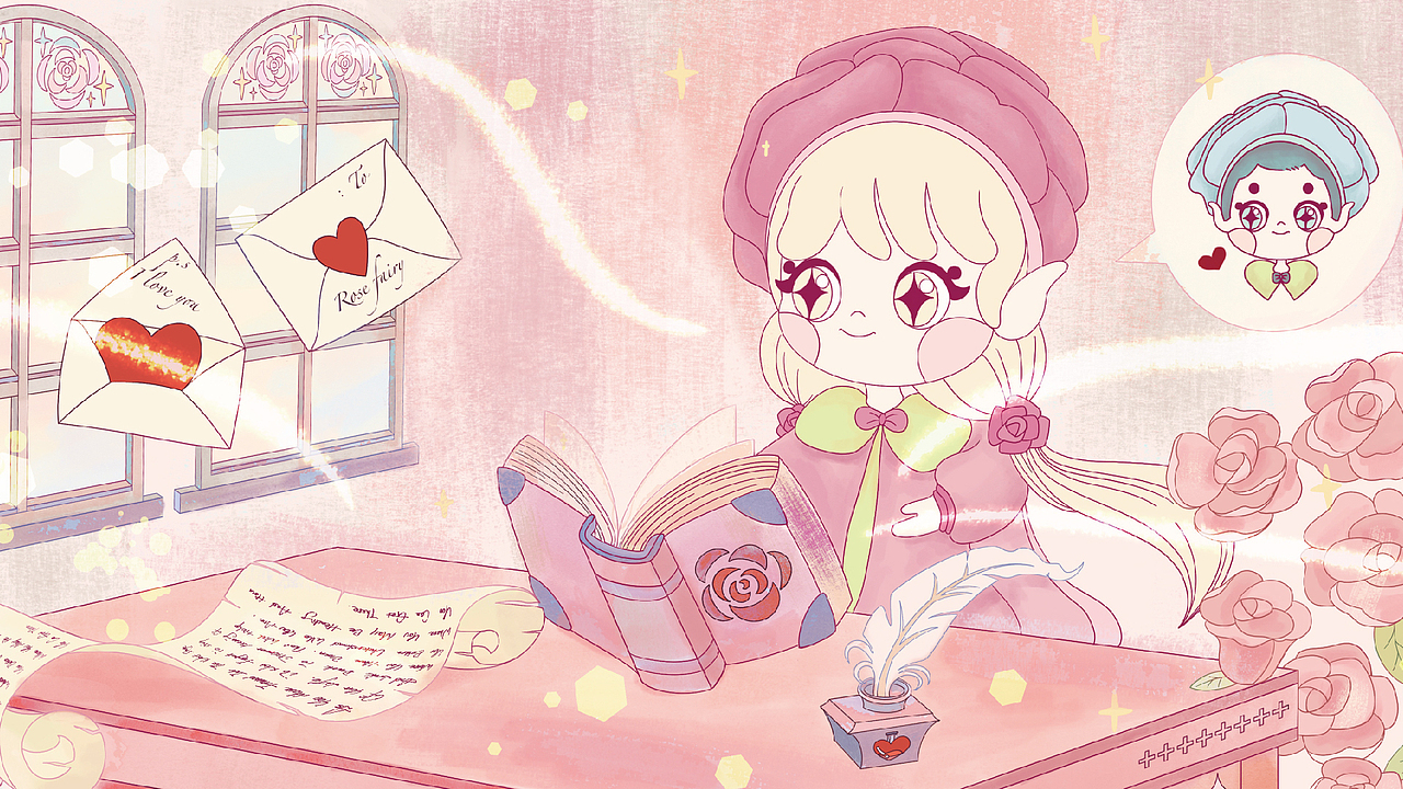 一厘x花府程玫·玫瑰庄园- IP设计