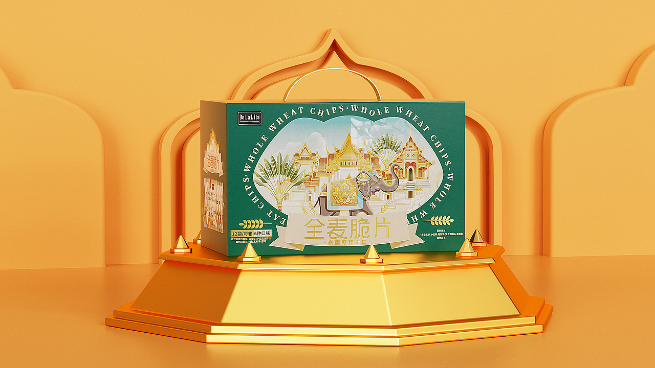 【根旺实业】泰国进口荞麦脆片设计