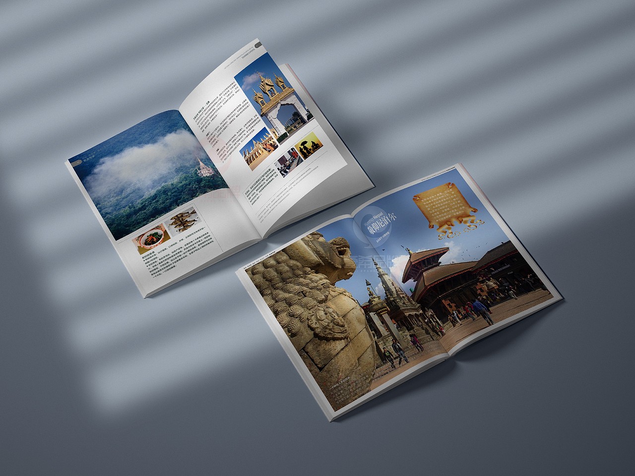 一希品牌设计--旅游公司画册宣传册设计