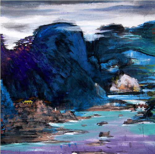 国画暑假班徐卫国老师国画作品