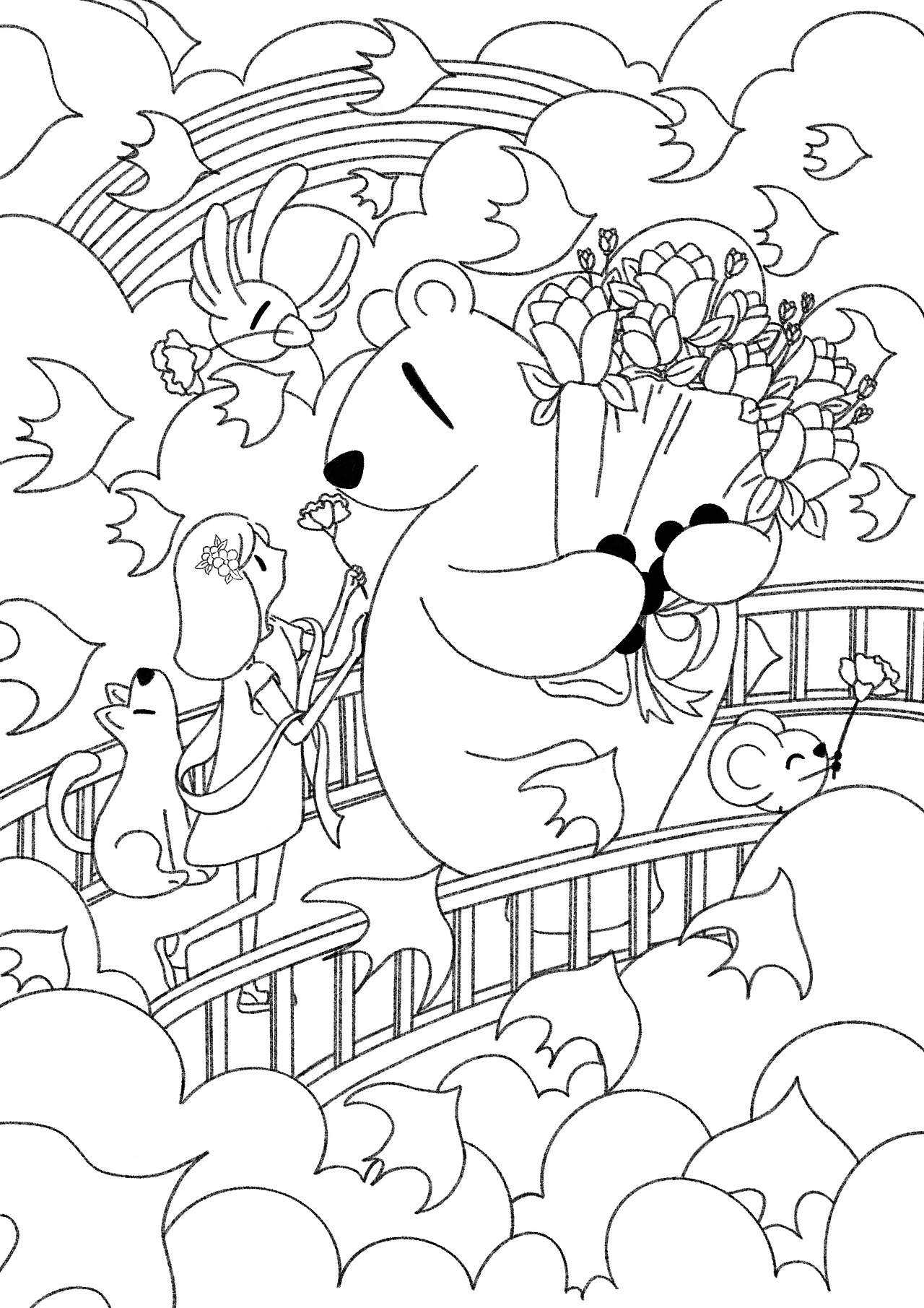 原創(chuàng)/傳統(tǒng)節(jié)日插畫（圖ZMjQ1NjI1ODA0） - 其他平面 - 站酷設(shè)計(jì)師木槿兮兮原創(chuàng)素材 - 站酷ZCOOL