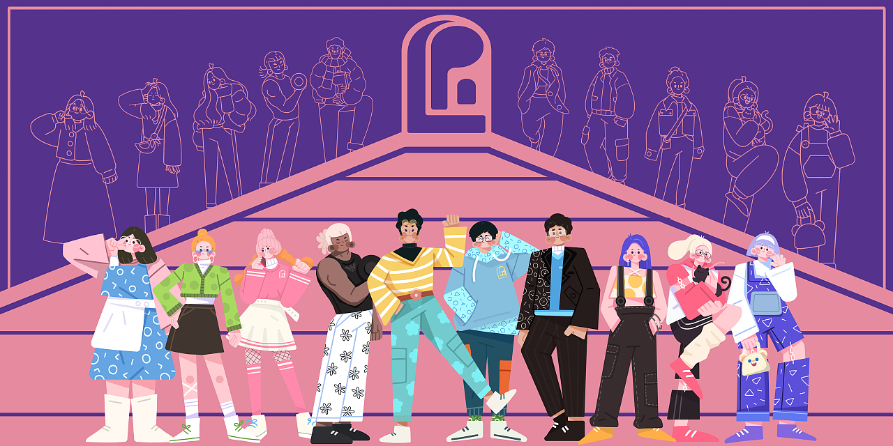 商业插画手绘人物形象-绿皮车（图ZMjQ0MTYyMDc2） - 海报 - 站酷设计师口香糖配大蒜原创素材 - 站酷ZCOOL