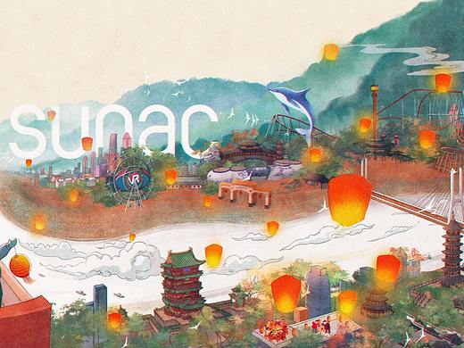 #江西融创#南昌融创插画