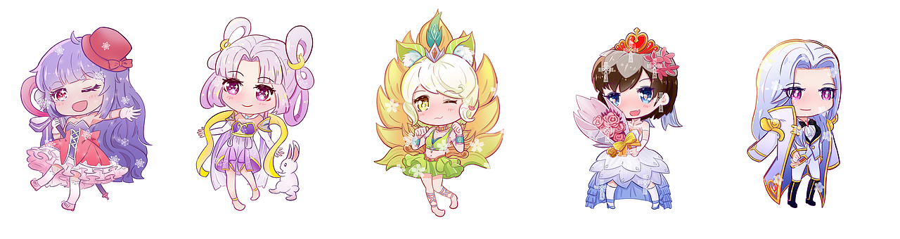 王者荣耀Q版（图ZMjEzMjE0NDc2） - 创作习作 - 站酷设计师Life作者原创素材 - 站酷ZCOOL