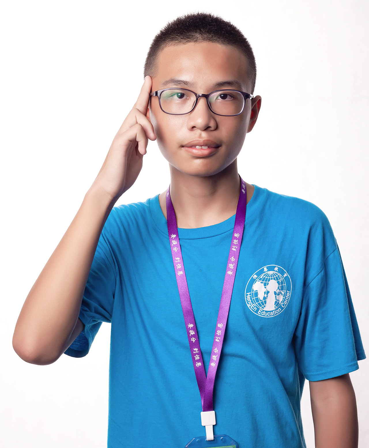 夏令营青少年形象照摄影