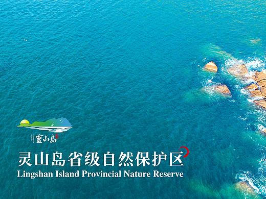 灵山岛省级自然保护区标志设计