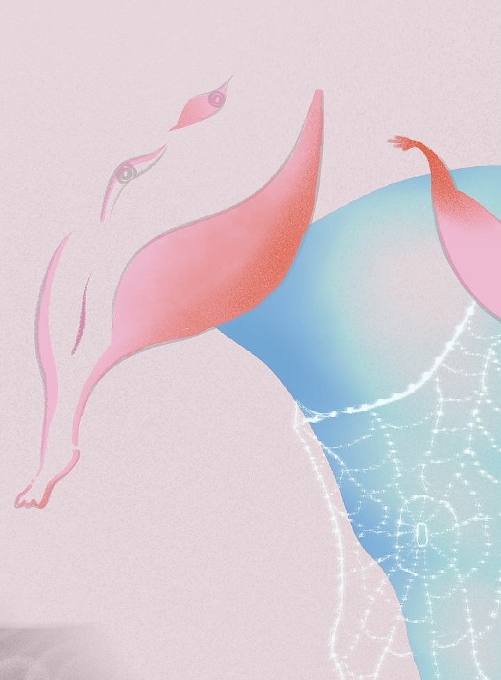 閃閃發亮的夢幻插畫