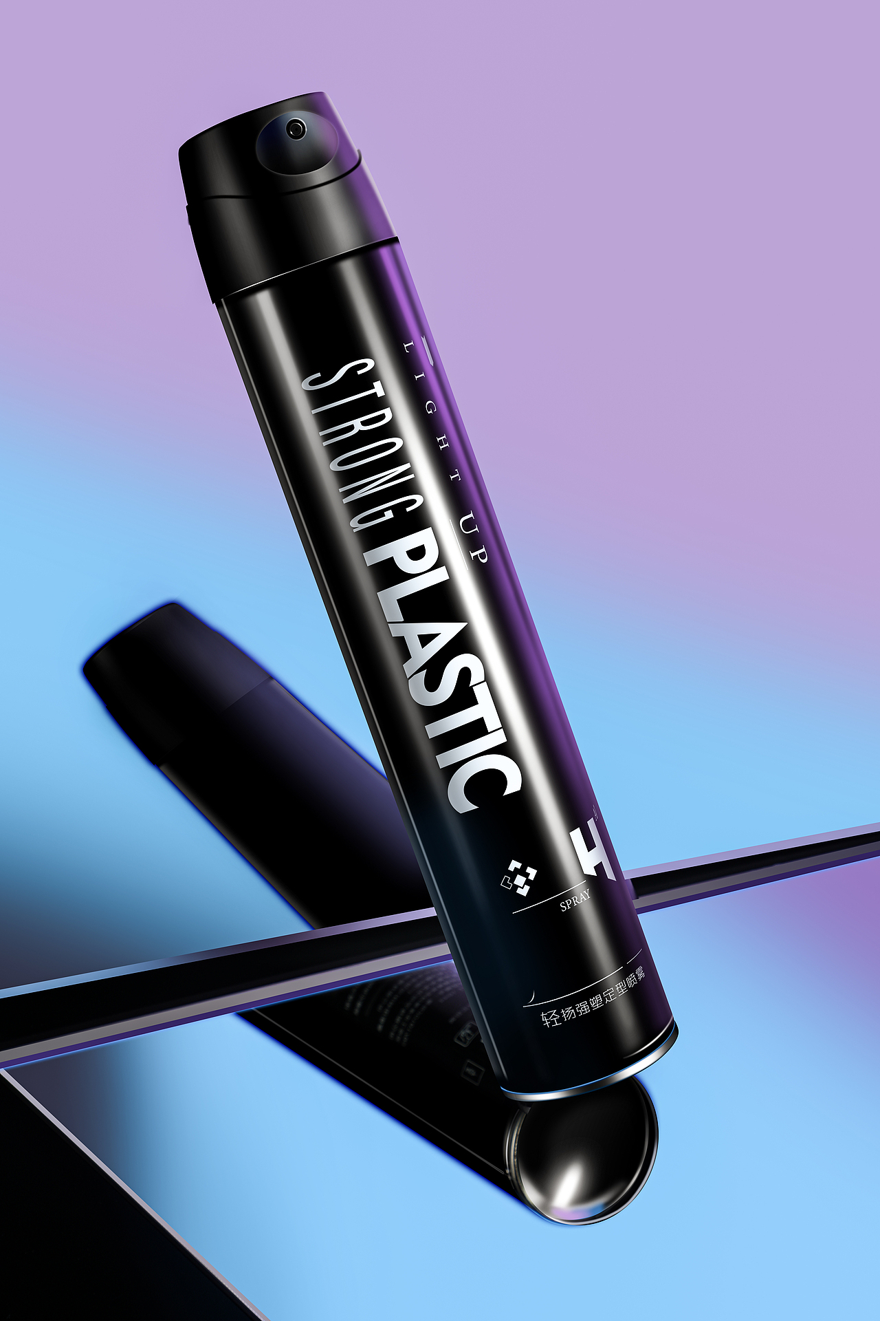 发胶/定型喷雾拍摄