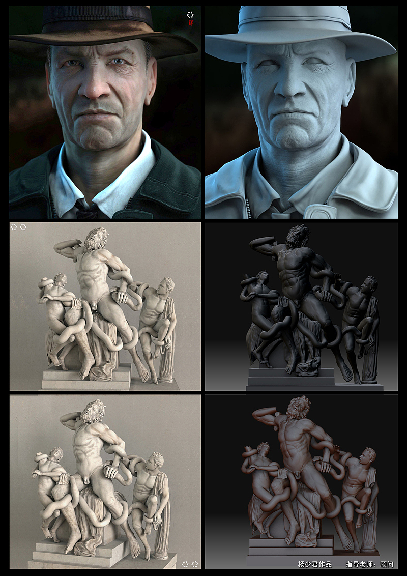 今年我带的学生作品,做的不错的拿出来晾晾（角色篇）（图ZMTYzNzA0） - 动画/影视 - 站酷设计师guwen1982原创素材 - 站酷ZCOOL