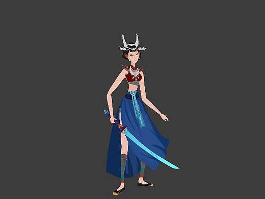 《灵刃》角色动作设计（个人主页-ZMzkzOTkwNjg=） - 独立游戏 - 站酷设计师五兽原创素材 - 站酷ZCOOL