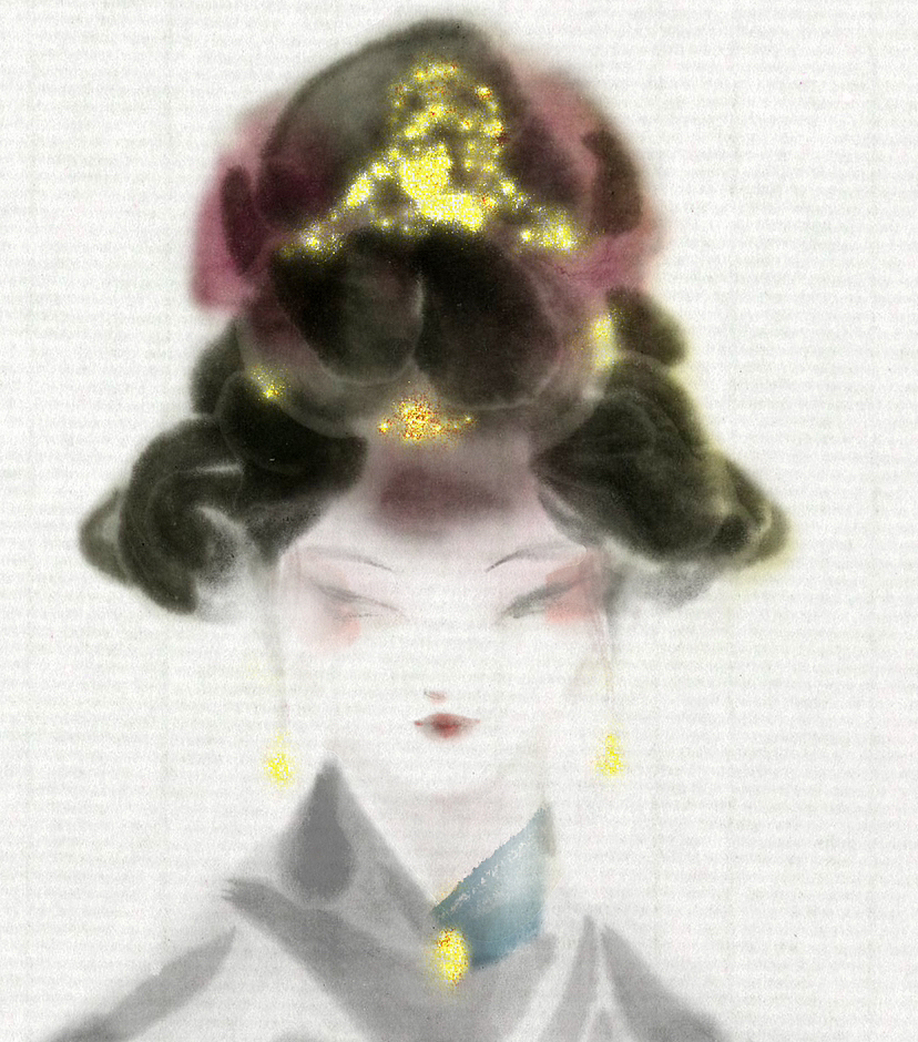 微雨过～知小满～九宫涂～（图ZMzQxMjcxOTY0） - 艺术插画 - 站酷设计师丝鸣原创素材 - 站酷ZCOOL