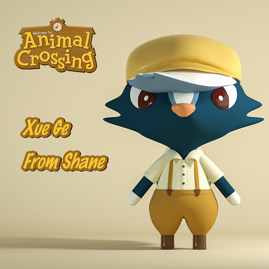 集合啦！動物森友會.角色建模練習(xí)（圖ZMjA1MjYzOTcy） - 動畫/影視 - 站酷設(shè)計師Shane0124原創(chuàng)素材 - 站酷ZCOOL