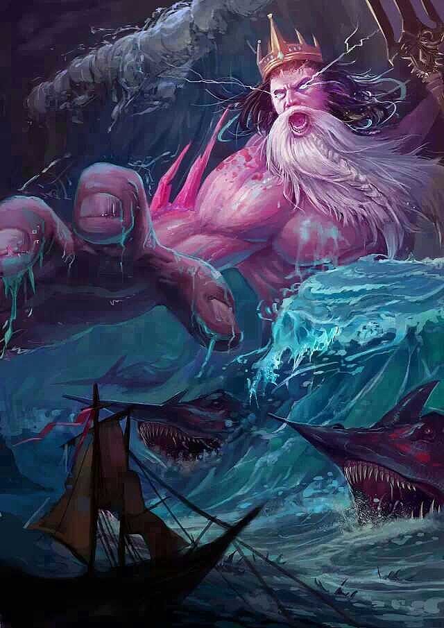 卡牌诸神之战波塞冬