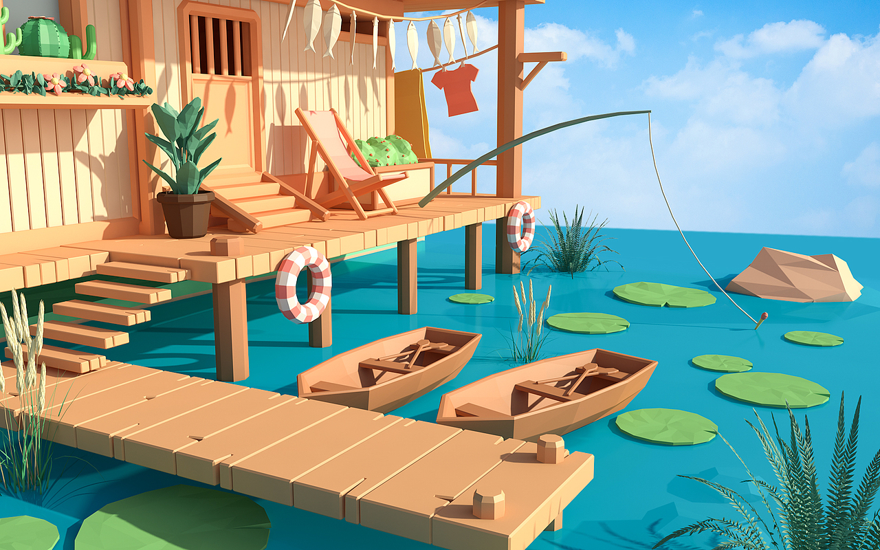 2021C4D课程作业总结（图ZMjkwMTY0MTky） - 其他三维 - 站酷设计师YY园子酱原创素材 - 站酷ZCOOL