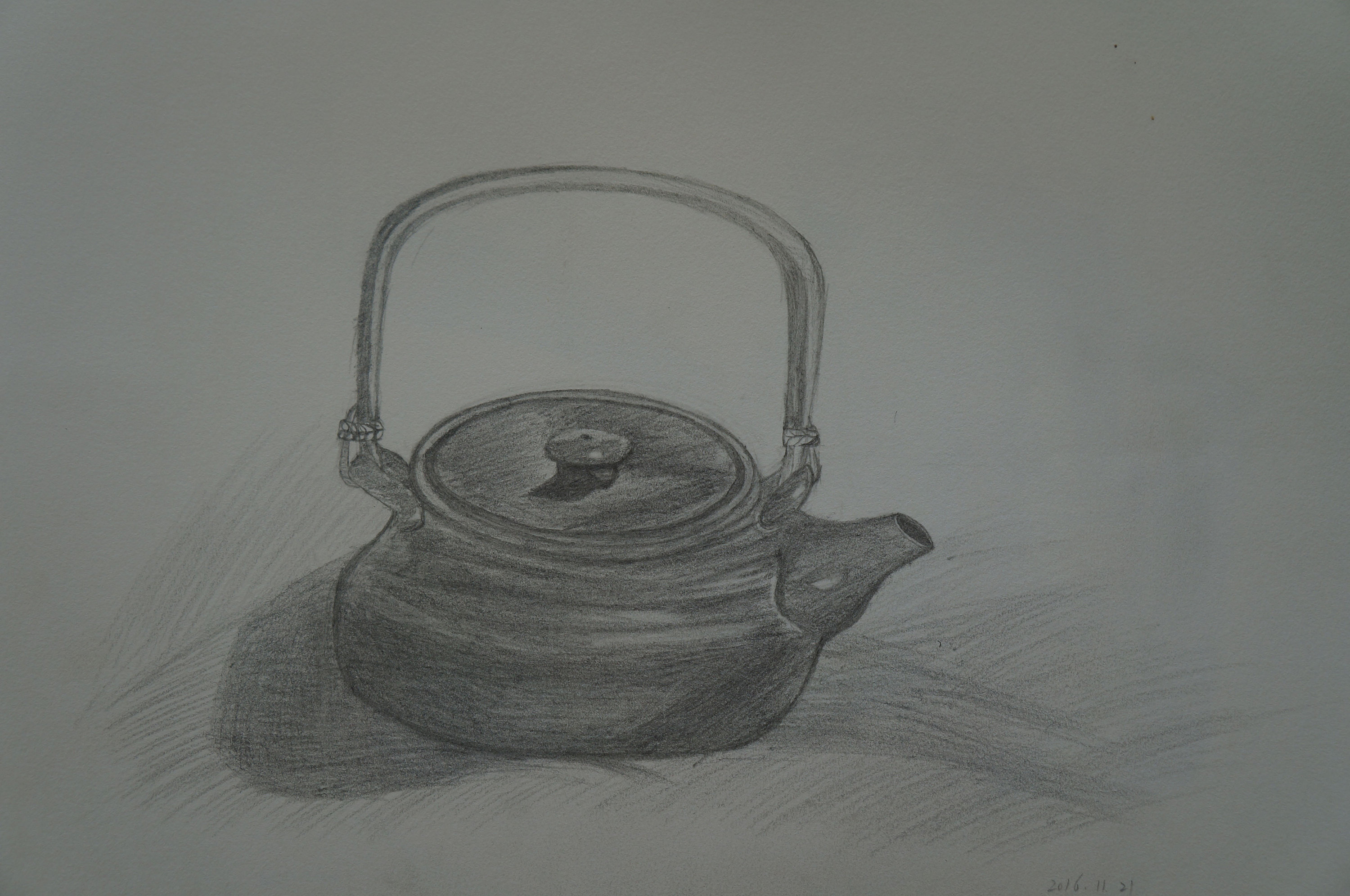 素描静物之器皿陶罐类-自学素描记录