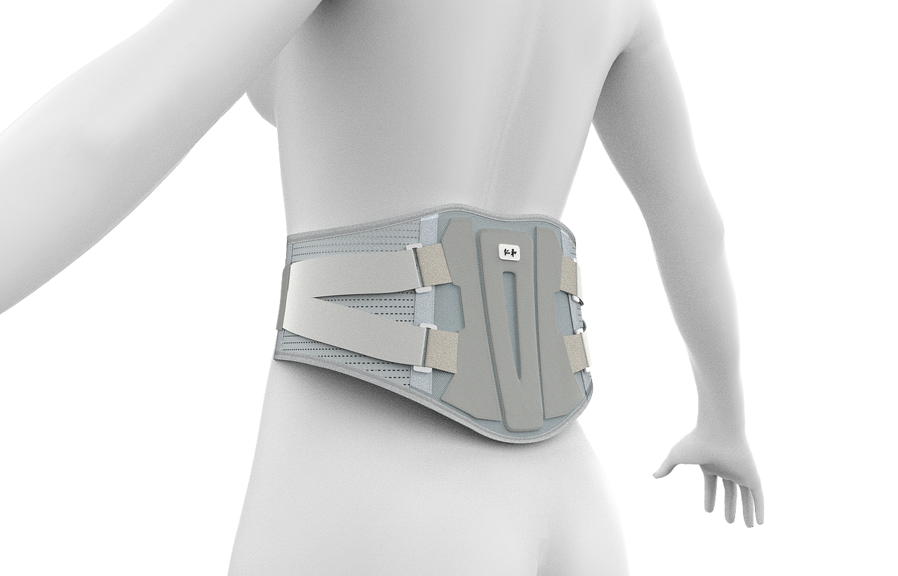 护腰带C4D建模渲染