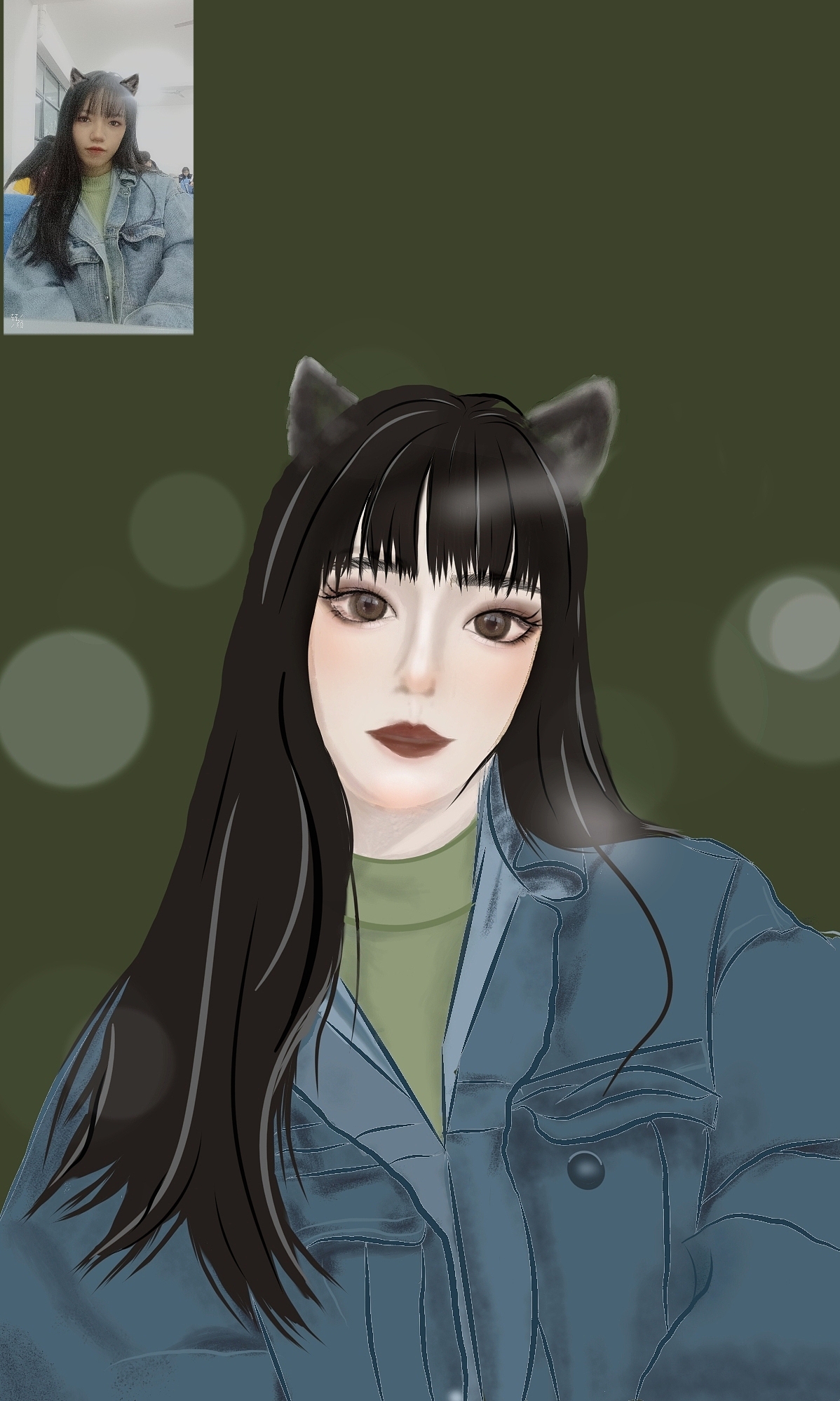 手绘头像|写实版