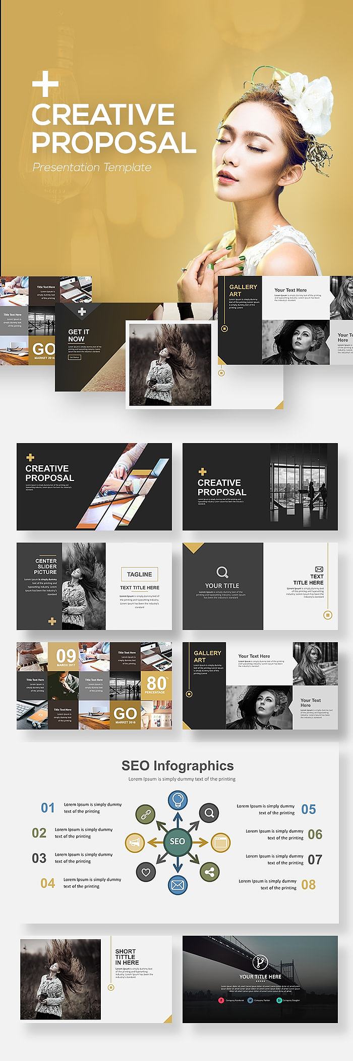 【欣赏】国外超美PPT模板18连发