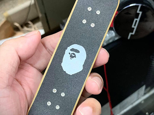 1/6 Bape滑板改造