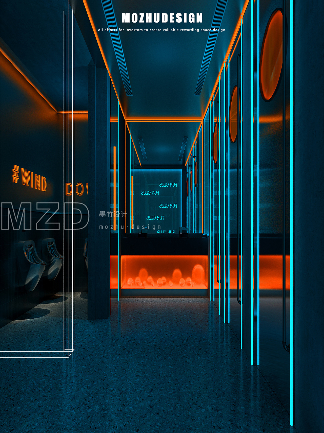 未来金属风的网红酒吧设计|空间|商业空间设计|成都夜店酒吧设计