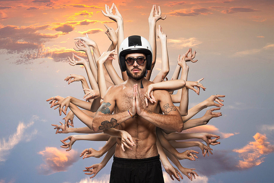 千手观...不。千手老外（拍摄和后期步骤）