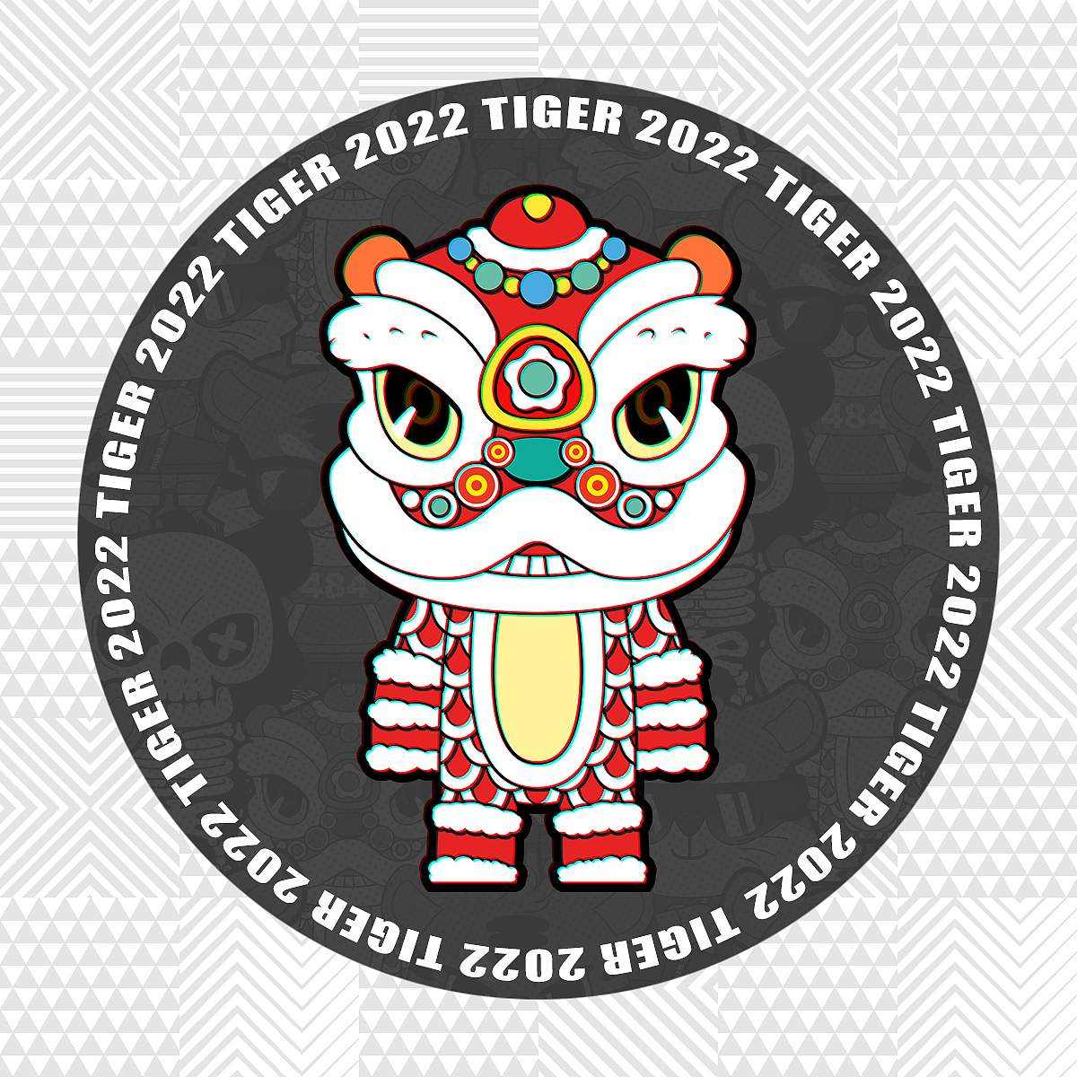 酷酷虎丨虎年卡通形象设计（图ZMjc5NjEwMzgw） - 创作习作 - 站酷设计师羽墨扬原创素材 - 站酷ZCOOL