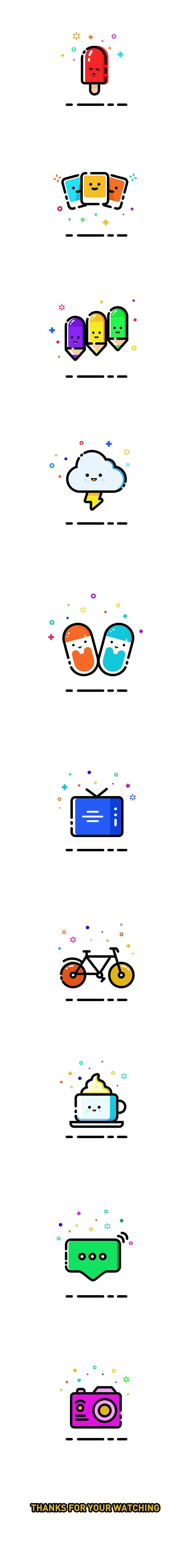 描边风格图标（图ZNDk0Mjg4Njg=） - 图标 - 站酷设计师MIKE米氪原创素材 - 站酷ZCOOL