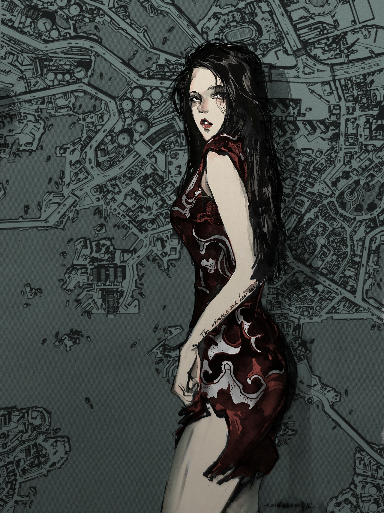 樊笼 孤独患者（图ZMTE4Njg1MjY4） - 艺术插画 - 站酷设计师肖大猫NL原创素材 - 站酷ZCOOL