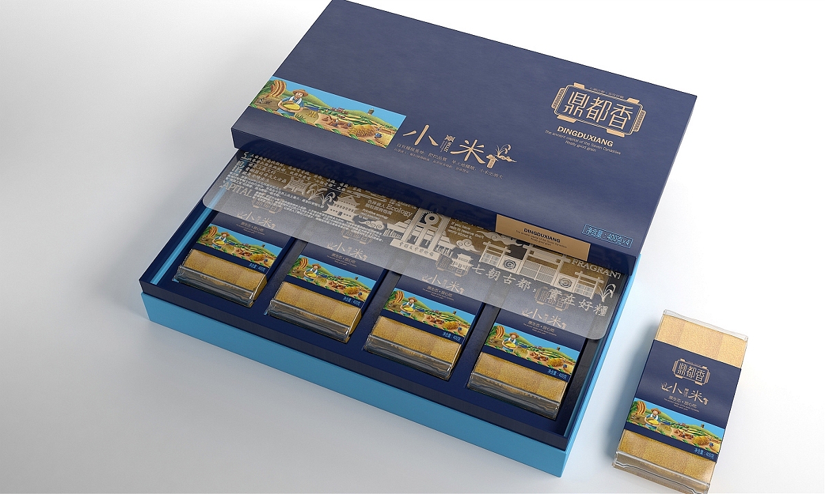 鼎都香小米—徐桂亮品牌设计