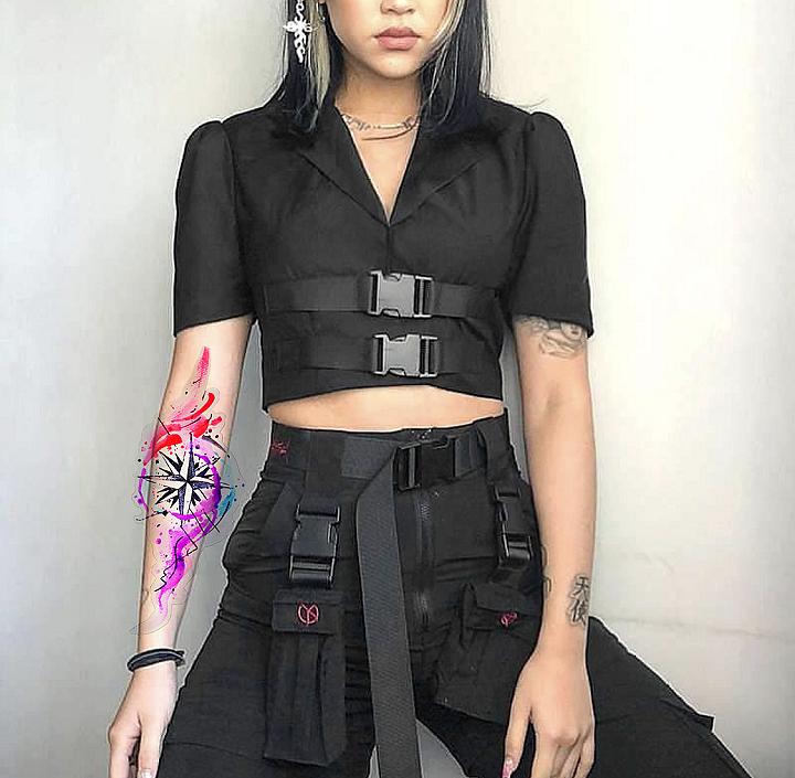 李纹肆纹身设计图