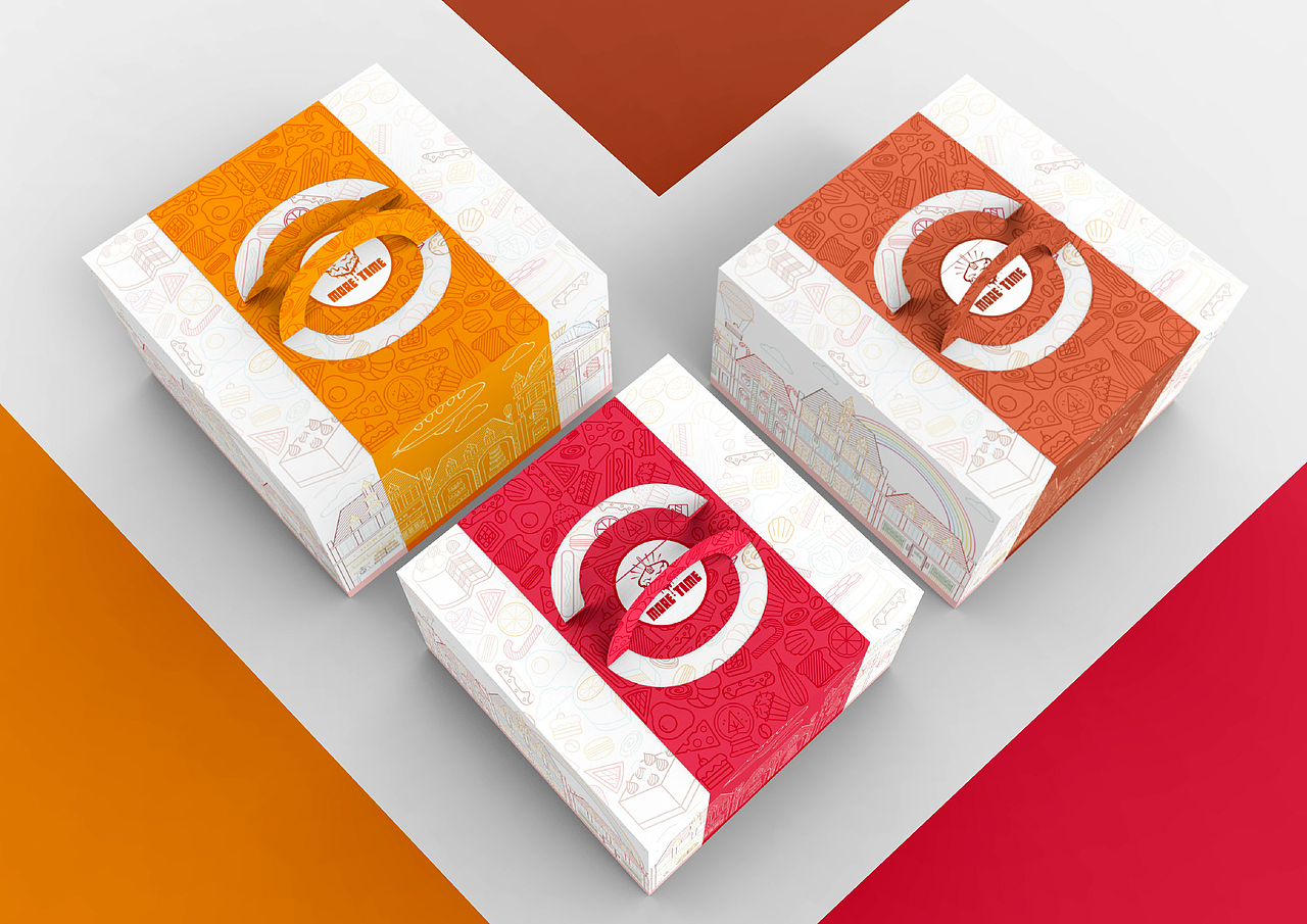 With作品分享 | 甜了一整条街蛋糕有多甜——“more time”品牌设计