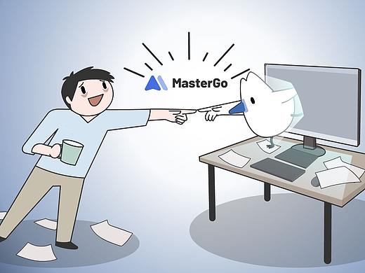 MasterGo IP形象—嘎嘎