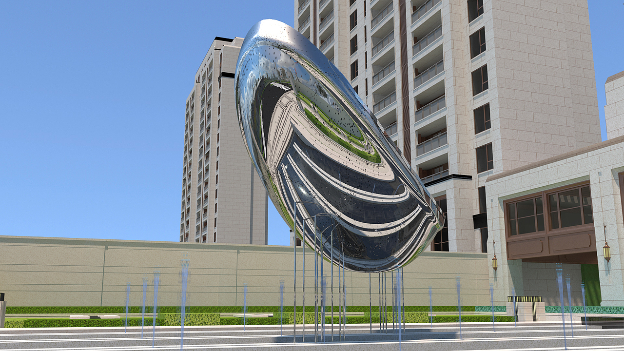 《梦舟》雕塑设计