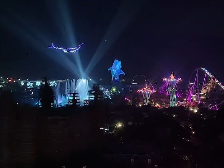 珠海长隆海洋王国烟花