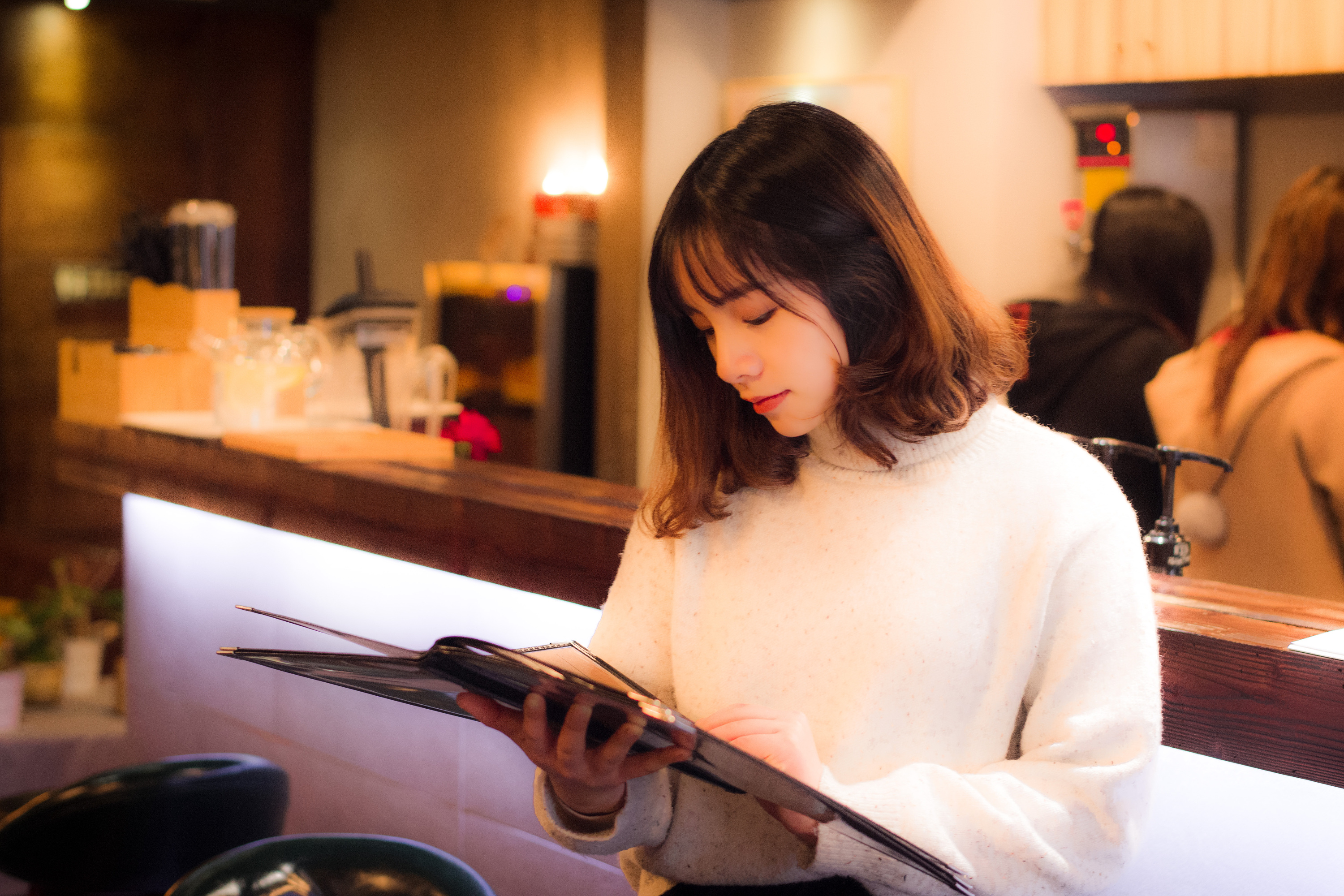 人像摄影-咖啡馆