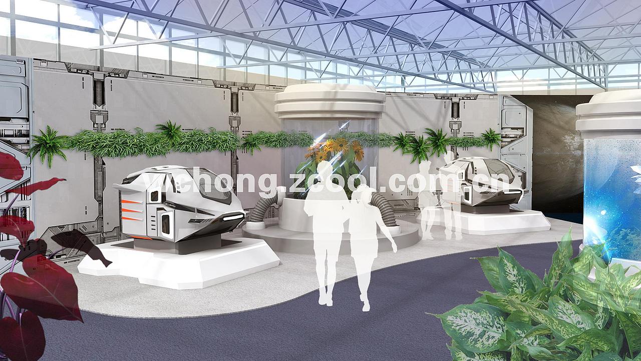 贵州开阳农业科技馆航天馆设计（图ZMTY3MzYzNDMy） - 展陈设计 - 站酷设计师F遨游原创素材 - 站酷ZCOOL